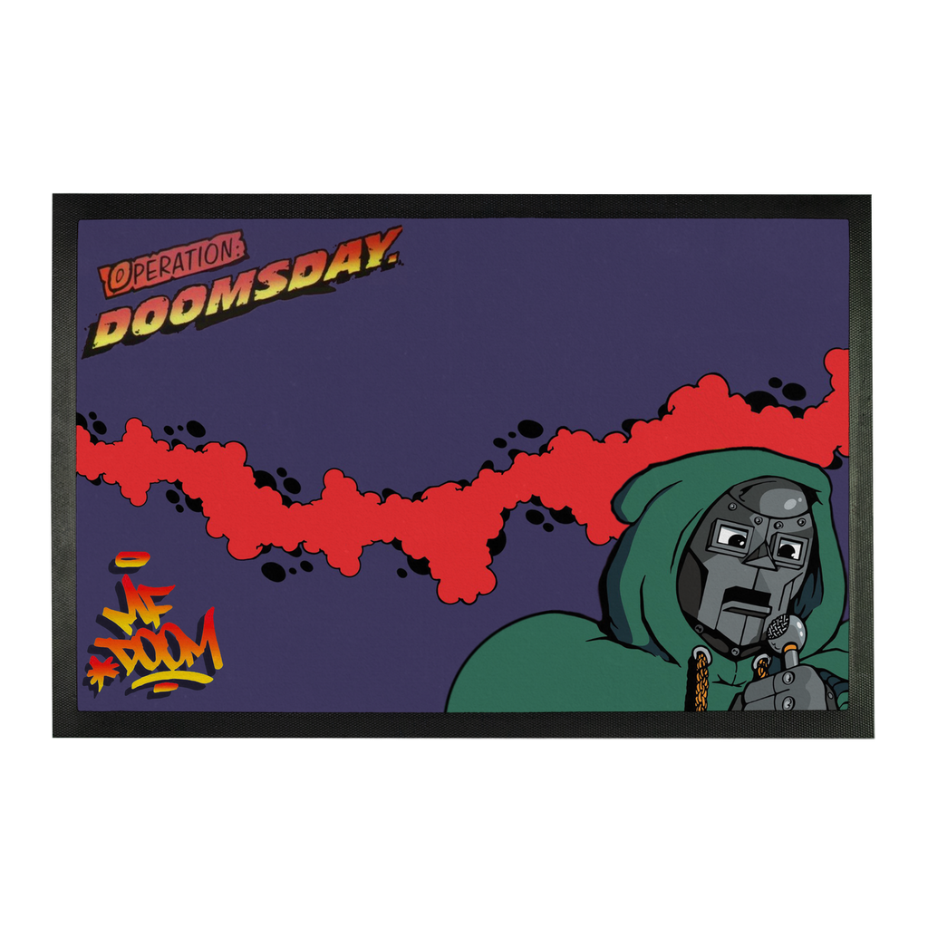 MF DOOM DOORMAT Sublimation Doormat