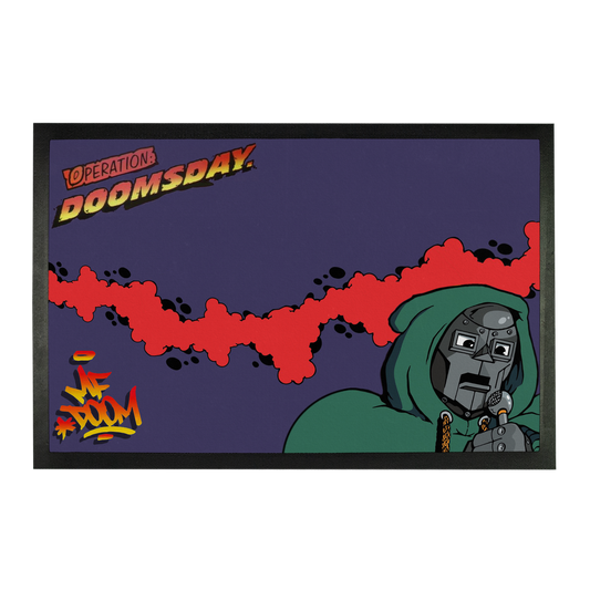MF DOOM DOORMAT Sublimation Doormat